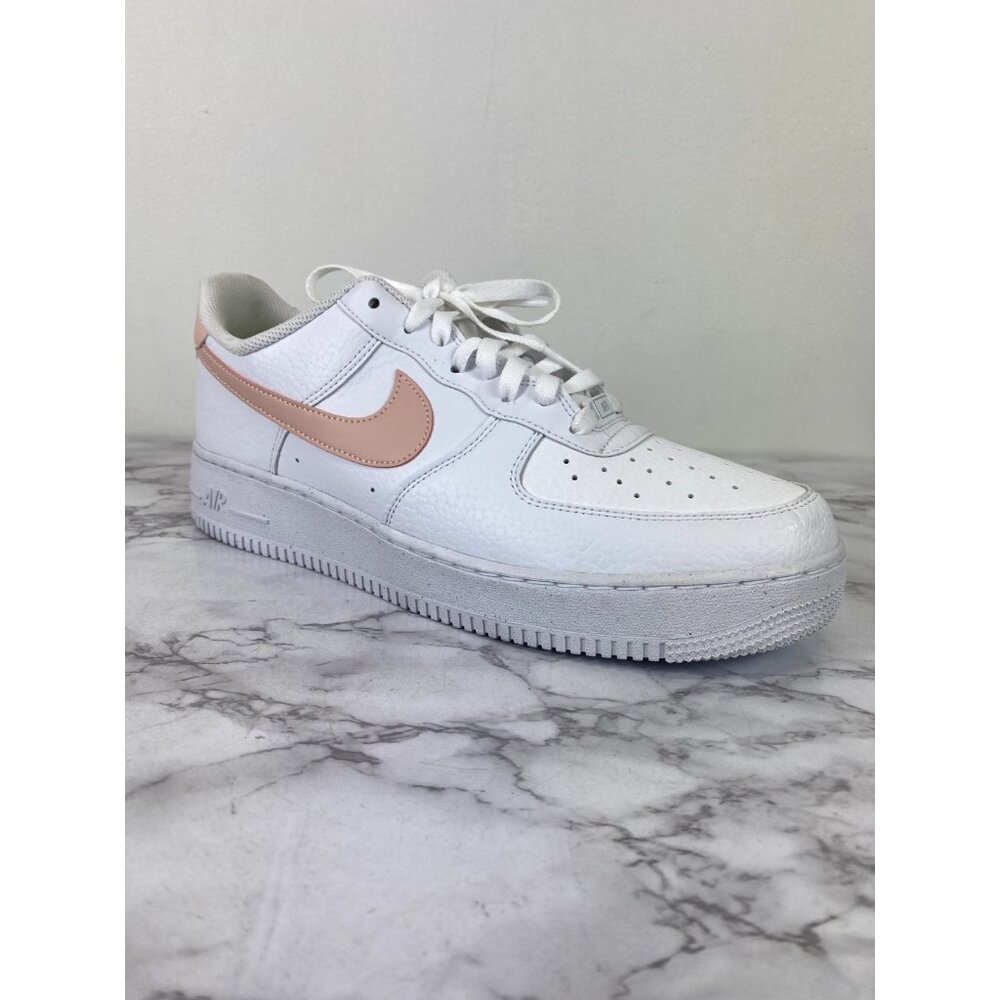 Nike Air Force 1 07 Next Nature Sneaker Mens Size 11.5 Womens 13 White Pink